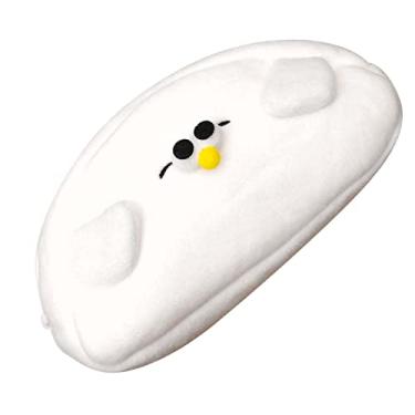 Imagem de YOUTHINK Bolsa de Caneta Pequena, Estojo de Lápis de Gaivota de Desenho Animado Curto e Macio para Estudantes e Uso de Escritório, Ideal para Organizar Artigos de Papelaria e Itens Pequenos