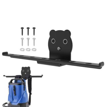 Imagem de Suporte para Soprador de Folhas com Armazenamento,Suporte Ajustável Multifuncional | Base Porta Mochila Soprador | Para Organização De Serra Motorizada Garagem E Pulverizador