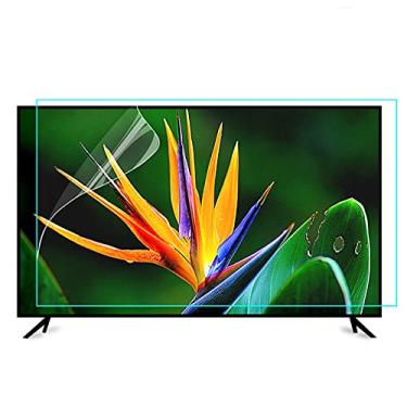 Imagem de uhyOHF Protetor de tela antiluz azul 50-75 polegadas película fosca para monitor de TV protetor de tela antirreflexo reduz a fadiga ocular, 58 polegadas 1269 * 721 (55