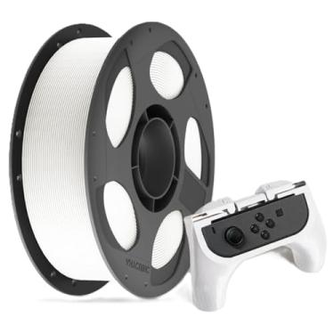 Imagem de Filamento para Impressora 3d Anycubic PLA+ 1.75mm 1kg Cor Branco White