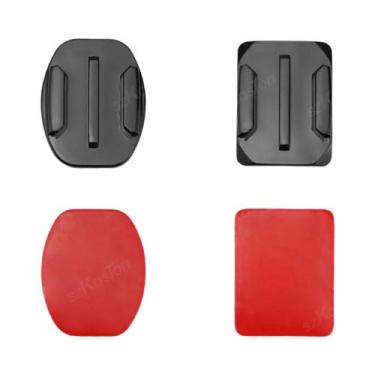 Imagem de Suportes Adesivos Para Câmeras GoPro Hero 13 12 11 8 Insta360 X4 SJCAM