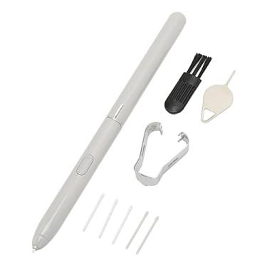 Imagem de aqxreight Caneta Stylus para Tab S4 SM T835 SM T830 Tablet Stylus de Alta Sensibilidade Capacitiva Com 5 Pontas Substituíveis Tablet Branco T830 PC T835 Sensibilidade da Caneta para Com (Branco)