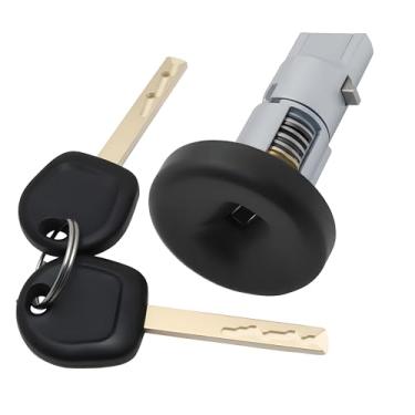 Imagem de Chave e interruptor de cilindro de bloqueio de ignição compatíveis com Chevrolet Silverado 1500, 2015-2019Silverado 2500 3500 HD 2015-2024 GMC Savana 1500 2500 3500 (substituição # 84668679 2222 85517