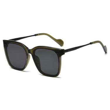 Imagem de JRLLFD Óculos de sol grandes da moda, femininos, uv400, masculinos, lentes espelhadas (1)