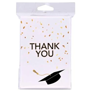 Imagem de Dicksons Conjunto de 10 cartões de agradecimento em caixa com envelopes papel papelário de graduação cristã de 9 x 12 cm para I Know the Plans