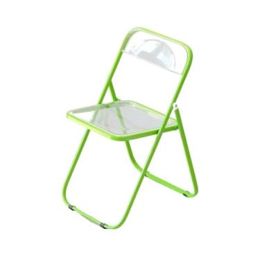 Imagem de Cadeira dobrável de metal para lazer, multifuncional, dobrável, portátil, cadeira de jardim, cadeira de praia, cadeira de pesca, cadeira de acampamento, adequada para uso interno e externo ou