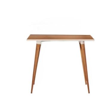 Imagem de Escrivaninha Mesa Mesinha Para Computador Notebook Estudo Retrô Pés em Madeira escrivaninha retro(Nature)