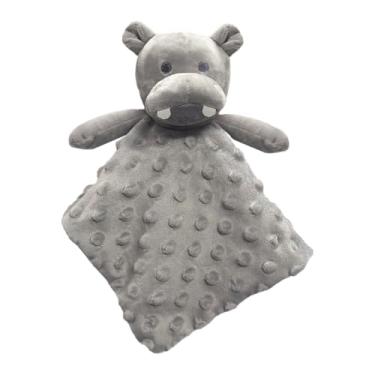 Imagem de Naninha Laço Bebê Minha Primeira Naninha (Hipopótamo Cinza)