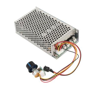 Imagem de Hyuduo Controlador de Velocidade do Motor DC PWM 60A 3000W Regulador de Interruptor do Motor de Com Dissipação de Calor para o Menino de Lâmpada de Esteira Ventilador de Carro