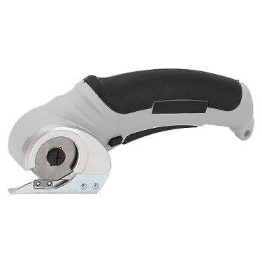 Imagem de Naroote Tesoura de Tecido Elétrica Sem Fio, Ferramenta de Corte Eficiente para Esponja de Carpete, 240rpm, para Entusiastas e Artesãos de Faça você Mesmo (Cinza)