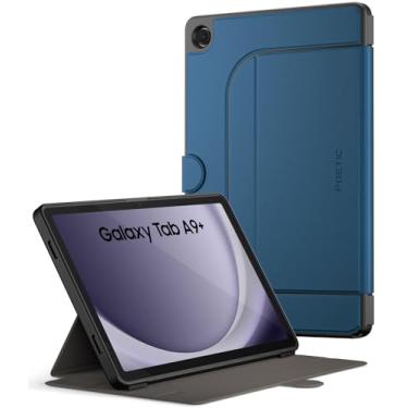 Imagem de Poetic Explorer Magnetic para Samsung Galaxy Tab A9 Plus (2023) Capa com suporte, suporte magnético super forte para tablet Galaxy A9 Plus, azul-petróleo