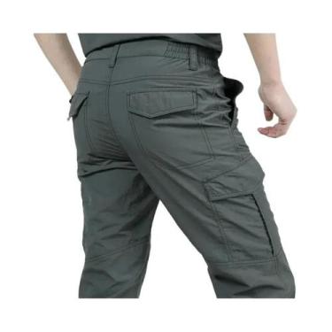 Imagem de Calças Cargo Táticas Militares Impermeáveis Masculinas Resistentes Ao 