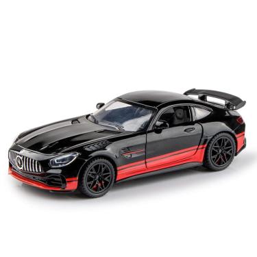 Imagem de Carro de brinquedo Mercedes-Benz AMG Police escala 1:32 com luzes e som