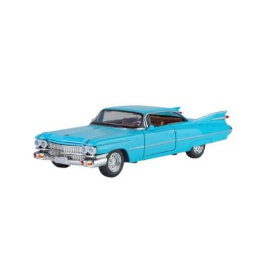 Imagem de Modelo de carro de brinquedo Cadillac Rocket 1/32 em escala azul para crianças