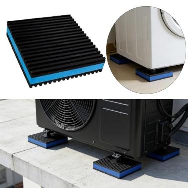 Imagem de Generic Tapete antivibração, almofada de amortecimento para casa, absorvente de choques e isolante acústico para máquina de lavar roupa, ar condicionado e, 12.5 Cm X 12.5 Cm X