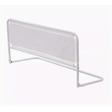 Imagem de Grade Para Cama Simples Dobrável Branca Ninos