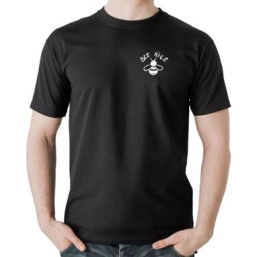 Imagem de Camiseta Algodão Bee Nice - Foca na Moda, Preto, P