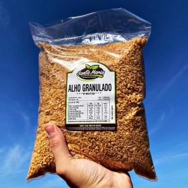 Imagem de Alho Frito 1kg - Santa Maria, 500g