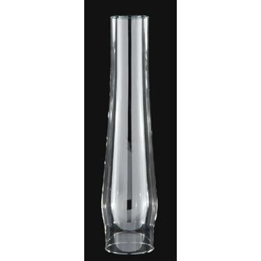 Imagem de B&P Lamp Supply 2 5/8 Inch by 12 1/2 Inch Clear Glass Heelless Chimney Designed to Fit Aladdin Style Burners and Galleries