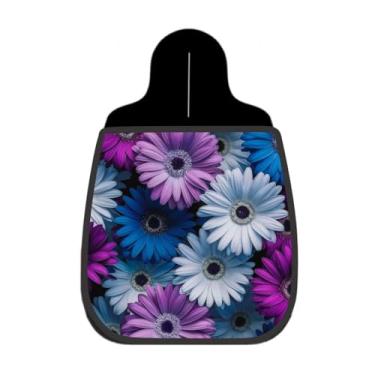 Imagem de Lixeira De Carro Organizador Lixinhocar Margaridas Coloridas Realistas