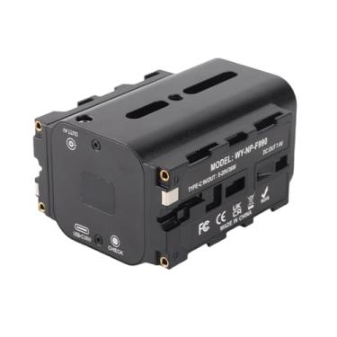 Imagem de D Toque Em NP F550 970 770 770 Adaptador de Bateria Fictícia, Compatível Com Luz LED Atomos Ninja/shinobi Monitor para Montagem Bateria