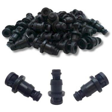 Imagem de Kit 50 Und Válvula Anti-Vacuo Com Ventosa Para Chula 16mm p/ Irrigação