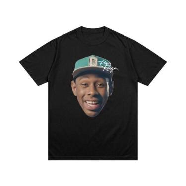 Imagem de Camiseta Feminina De Verão Retro Tyler the Creator Cactus Jack Hip Hop