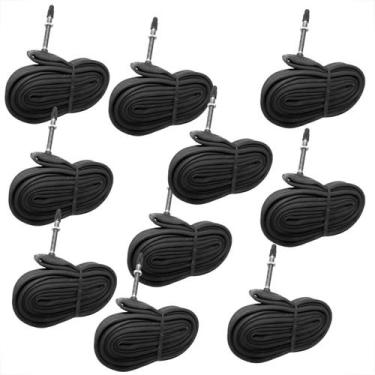 Imagem de KIT 6 Camara de ar bicicleta aro 700x38 Bike Válvula Presta Speed Bico