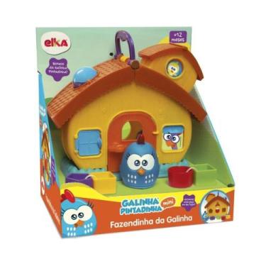 Imagem de Brinquedo Infantil Fazendinha Da Galinha Pintadinha Mini 24cm em Plást