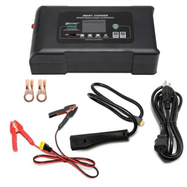 Imagem de Carregador de bateria para carrinho de golfe 36 V e 48 V carregador inteligente - carregamento rápido de 18A para lítio, baterias de chumbo-ácido AGM/gel/SLA, substituição para EZGO RXV & TXT, carros