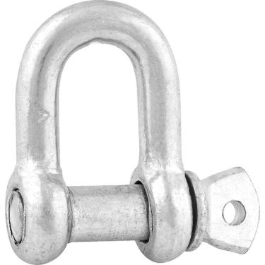 Imagem de Manilha Para Cabo De Aço 1-4 Reta Pesado Galvanizado Vonder