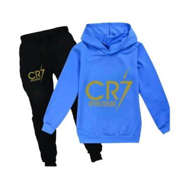 Imagem de Conjunto De Moletom Com Capuz E Calças Para Meninos De 3 a 12 Anos, Pr