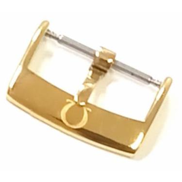 Imagem de Omega Fivela Fecho Dourado Com Logomarca P/ Pulseira Couro.LC147 - Sup