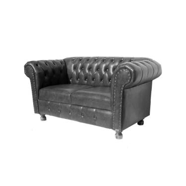 Imagem de Namoradeira Sofá 2 Lugares Chesterfield Duque Courissimo