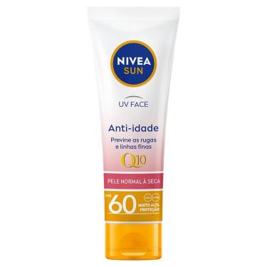 Imagem de Protetor Solar Facial NIVEA SUN UV Face Q10 Anti-Idade FPS 60 50ml
