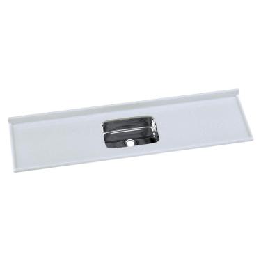 Imagem de Pia De Cozinha Mármore Sintético 199x55cm Com Cuba Aço Inox Multimóveis CR20477 Off White