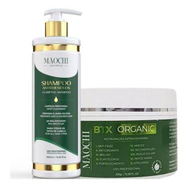 Imagem de Kit Realinhamento Profissional Para Cabelos Loiros Descolorido e Grisa