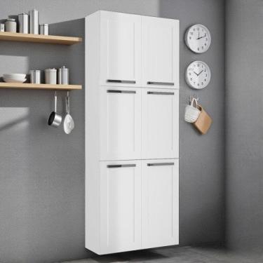 Imagem de Paneleiro em Aço 6 Portas 70cm Florença Itatiaia