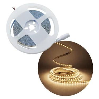 Imagem de Rolo de Fita LED 2835 12V 5 M 120LEDs/m 12W/m 1200lm Branco Quente 300
