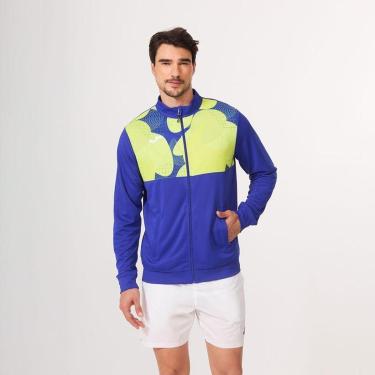 Imagem de Jaqueta Joma Court - Azul e Amarelo-Masculino