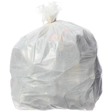 Imagem de Saco De Lixo 100L Transparente 75X95X0,10 100 sacos