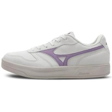 Imagem de Tênis Casual Feminino Mizuno Street Wind 36 Branco-Feminino
