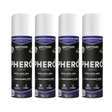 Imagem de 4 Perfume Desodorante De Virilha Masculina Tirar Mau Cheiro - La Pimie