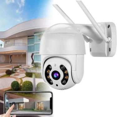 Imagem de Câmera de Segurança wi-fi 360º Full HD bivolt inteligente Smart Detecç