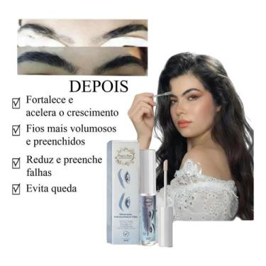 Imagem de Serum Para Sobrancelha E Cílios Acelera Crescimento 5ml - Tiarga & Ino