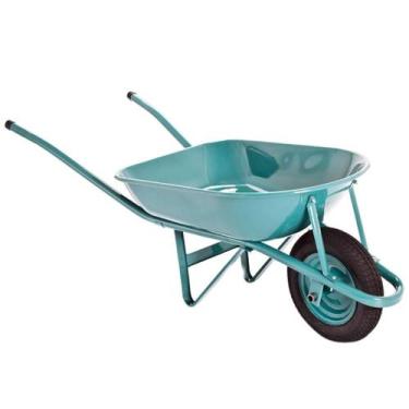 Imagem de Carrinho Mão Metalpama Redondo 60L Pneu Câmara 325.8 Bucha