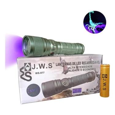 Imagem de Lanterna Caça Escorpião Led Uv Cor da lanterna Verde Cor da - Congratu