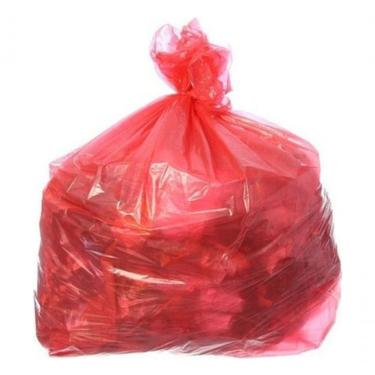 Imagem de Saco para Lixo 30LT Reforçado para Descarte Doméstico e Comercial Vermelho com 50 Unida...