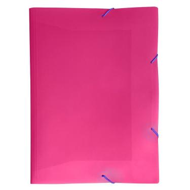 Imagem de Pasta Aba Elástico Dello Fullcolor para Organização de Documentos com Acabamento Vibrante 31CM X 22CM 1 Unidade Pink