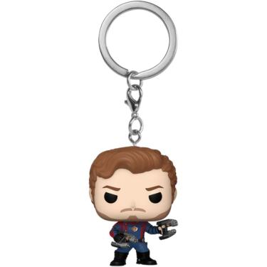 Imagem de Chaveiro Guardians Of The Galaxy - Star-lord em Vinil Colecionável com 10CM de Comprime...